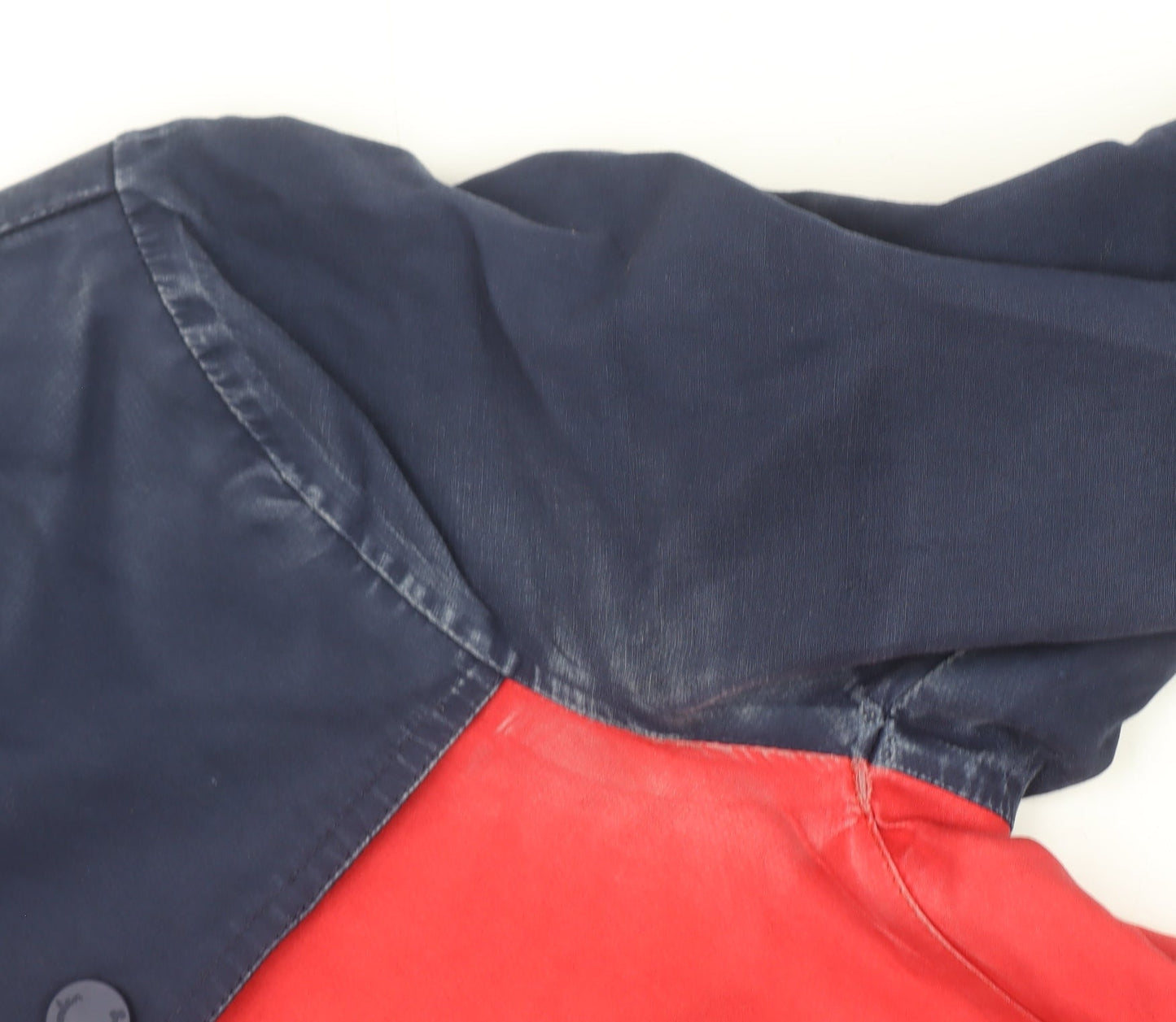 Boden Women's Multicoloured Hooded Mid-Length Rain Coat Size 10