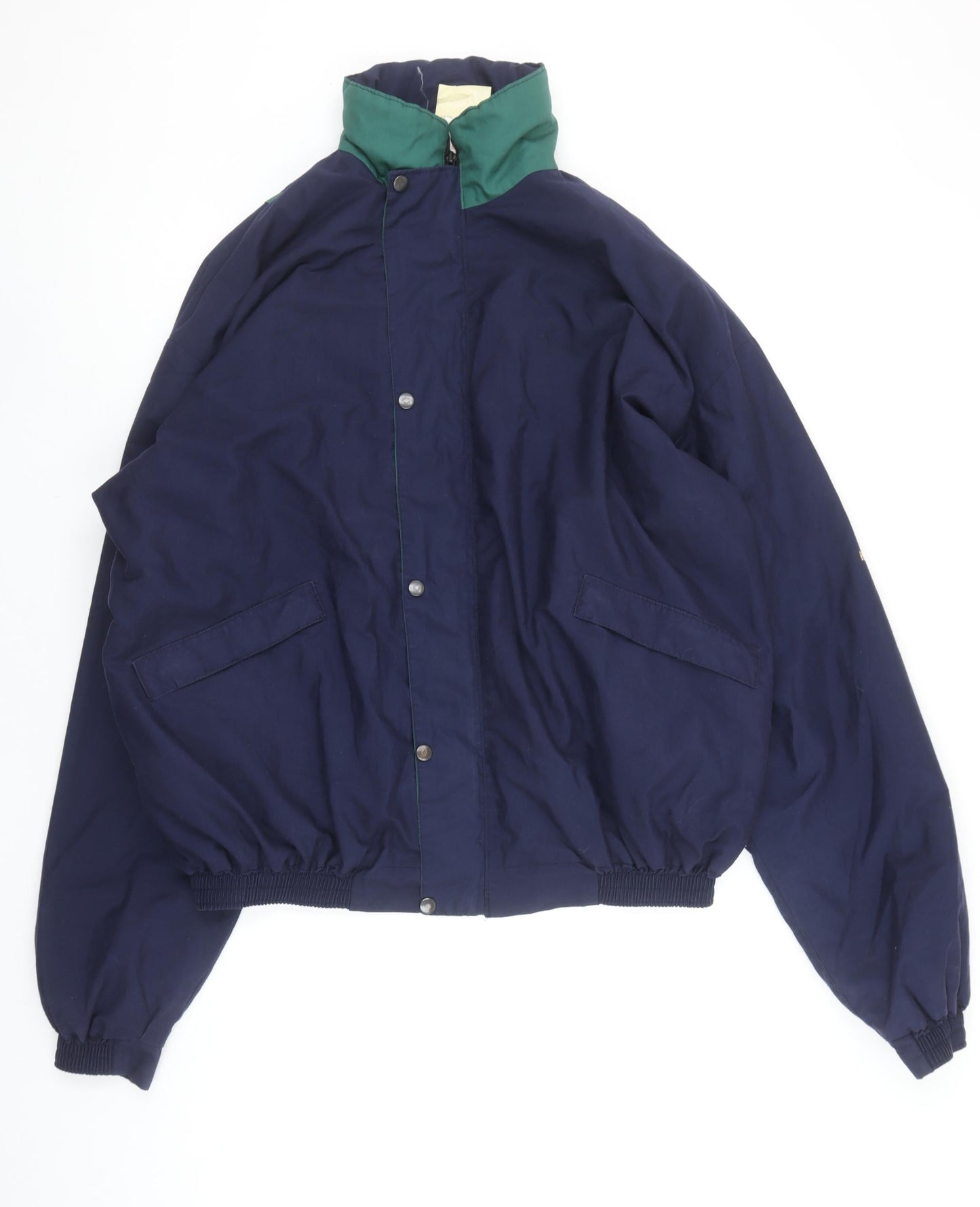 Hamilton Ross Men's Blue XL Bomber Jacket Nylon Windproof