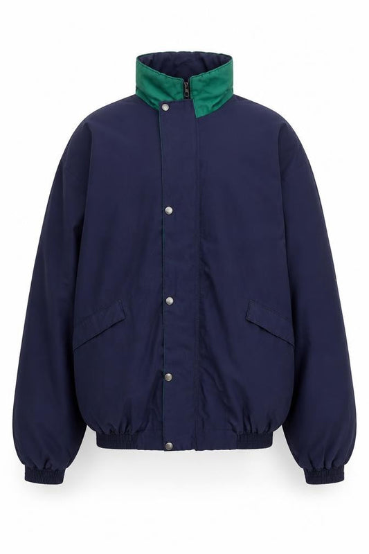 Hamilton Ross Men's Blue XL Bomber Jacket Nylon Windproof