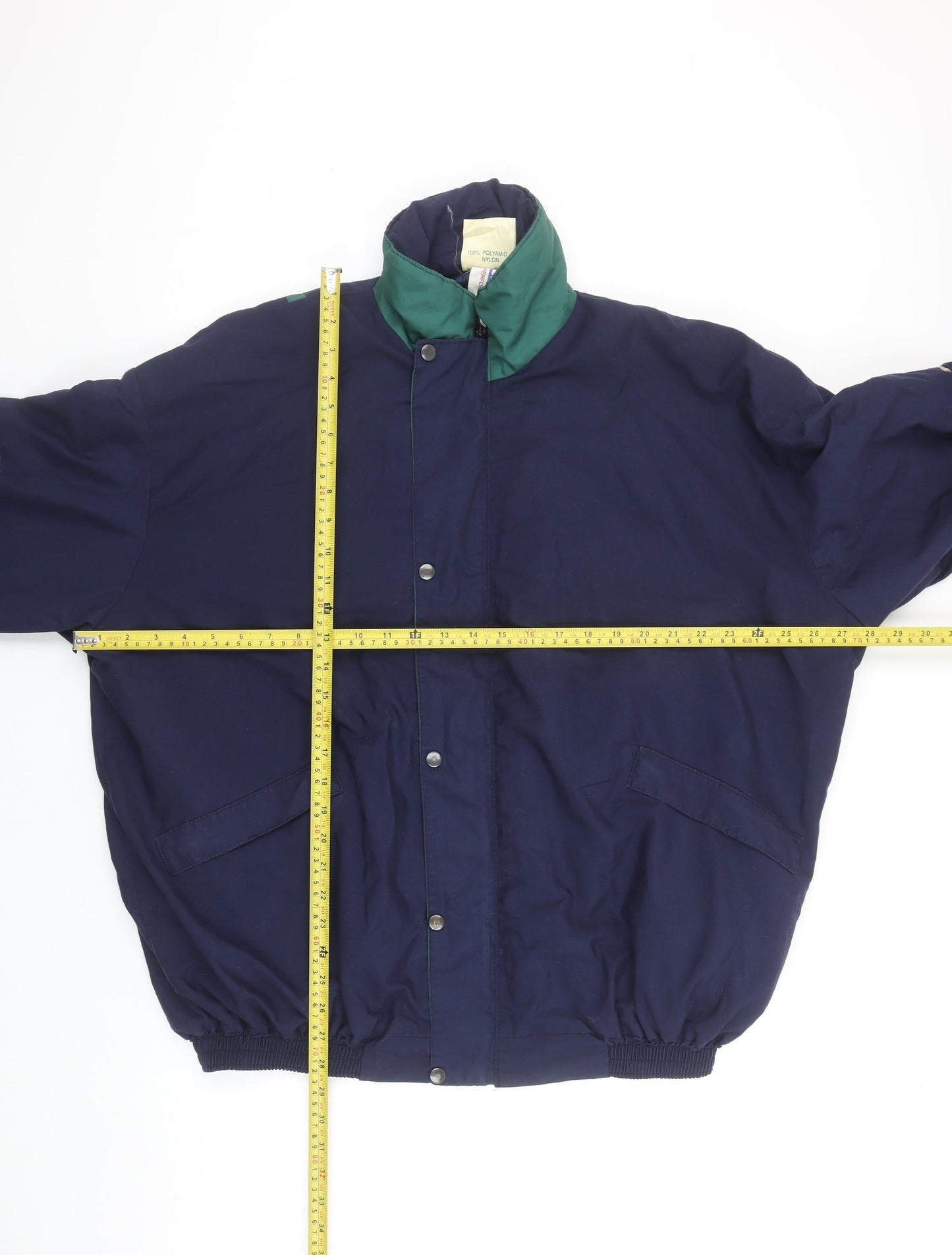 Hamilton Ross Men's Blue XL Bomber Jacket Nylon Windproof