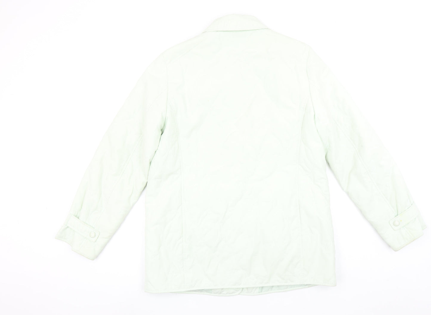 Rowlands Women's Ivory Quilted Mid-Length Jacket Size 12