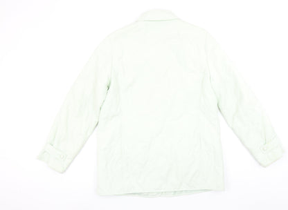 Rowlands Women's Ivory Quilted Mid-Length Jacket Size 12