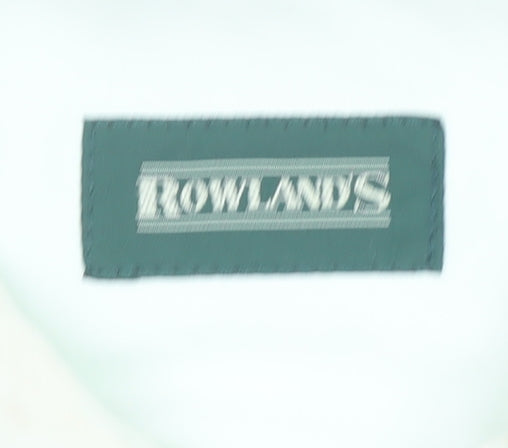 Rowlands Women's Ivory Quilted Mid-Length Jacket Size 12