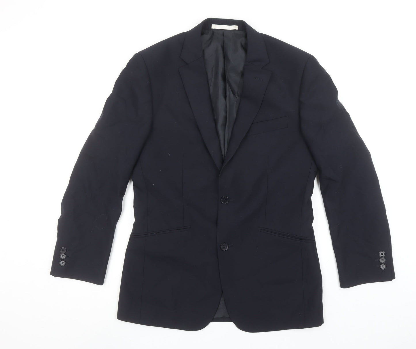 Mens UK Size 36 Burton Regular Black Suit Jacket