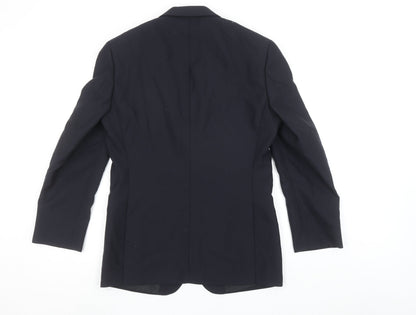 Mens UK Size 36 Burton Regular Black Suit Jacket