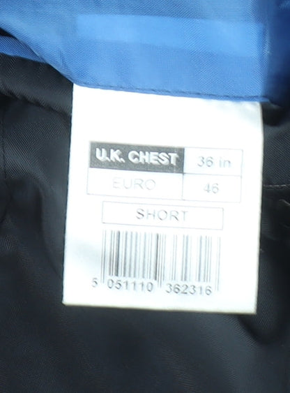Mens UK Size 36 Burton Regular Black Suit Jacket