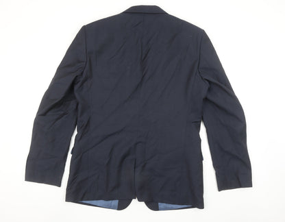 Mens UK Size 42 NEXT Regular Blue Suit Jacket
