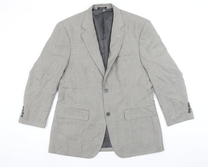 Mens UK Size 40 Joseph & Feiss Regular Grey Suit Jacket