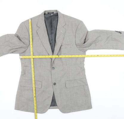 Mens UK Size 40 Joseph & Feiss Regular Grey Suit Jacket
