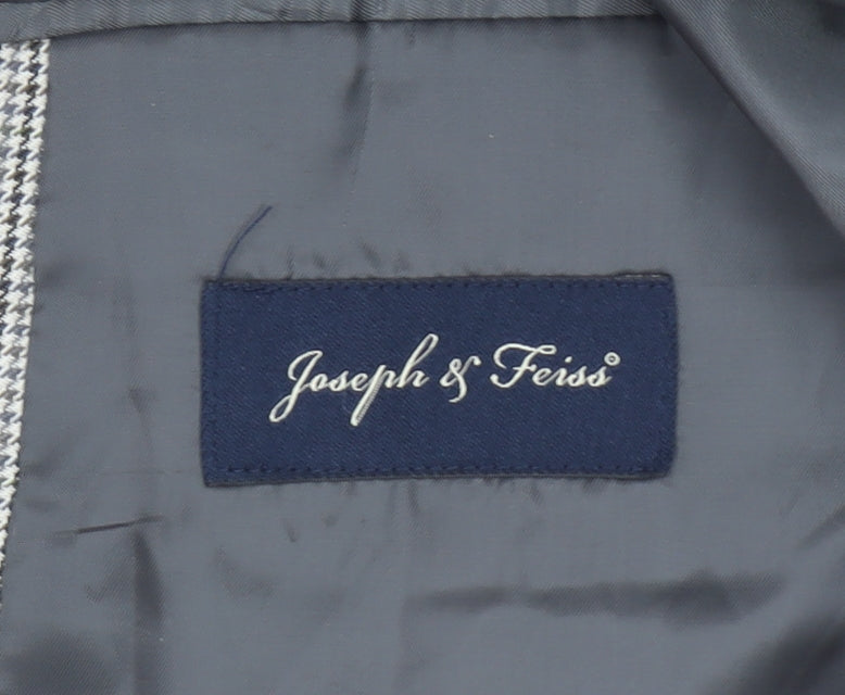 Mens UK Size 40 Joseph & Feiss Regular Grey Suit Jacket
