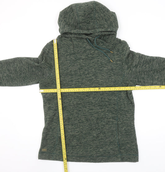 Regatta Great Outdoors Women's Green Pullover Hoodie Size 10 Polyester Fleece