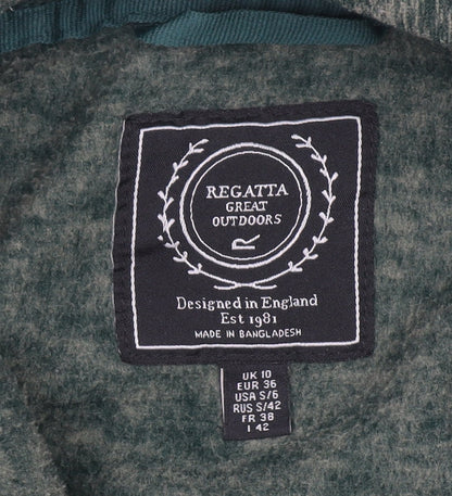 Regatta Great Outdoors Women's Green Pullover Hoodie Size 10 Polyester Fleece