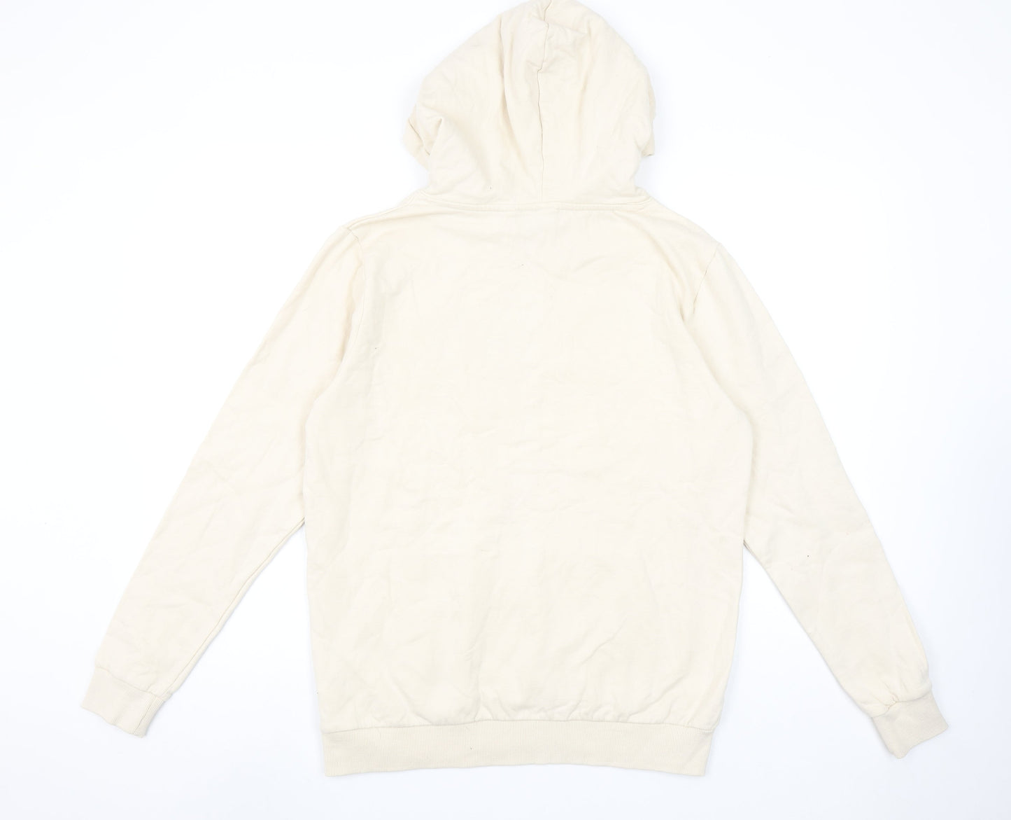 Varsity Team Players Beige California Hoodie Womens Size 12 L 100% Cotton