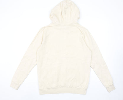 Varsity Team Players Beige California Hoodie Womens Size 12 L 100% Cotton