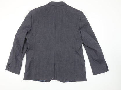 Taylor & Wright Men's Grey 44S Tailored Suit Jacket Short