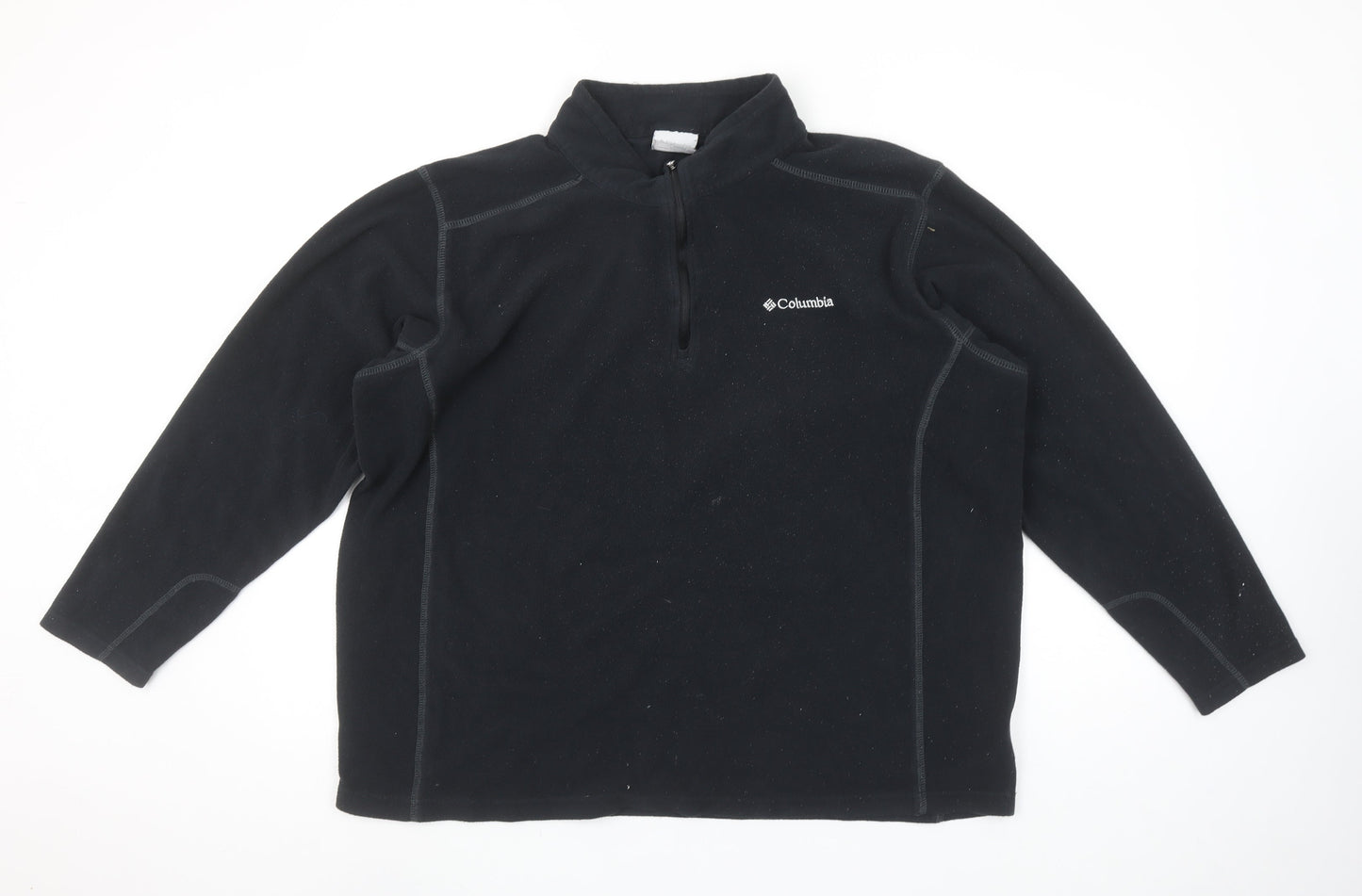 Mens UK Size 2XL Columbia Black Pullover Sweatshirt