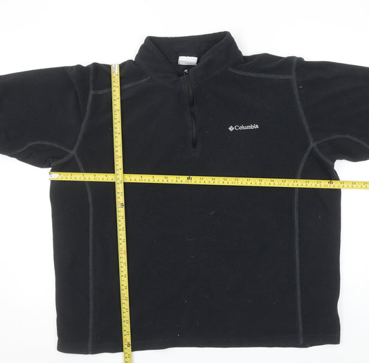 Mens UK Size 2XL Columbia Black Pullover Sweatshirt