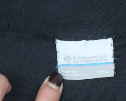 Mens UK Size 2XL Columbia Black Pullover Sweatshirt