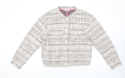 Womens UK Size 14 NEXT Multicoloured Basic Jacket
