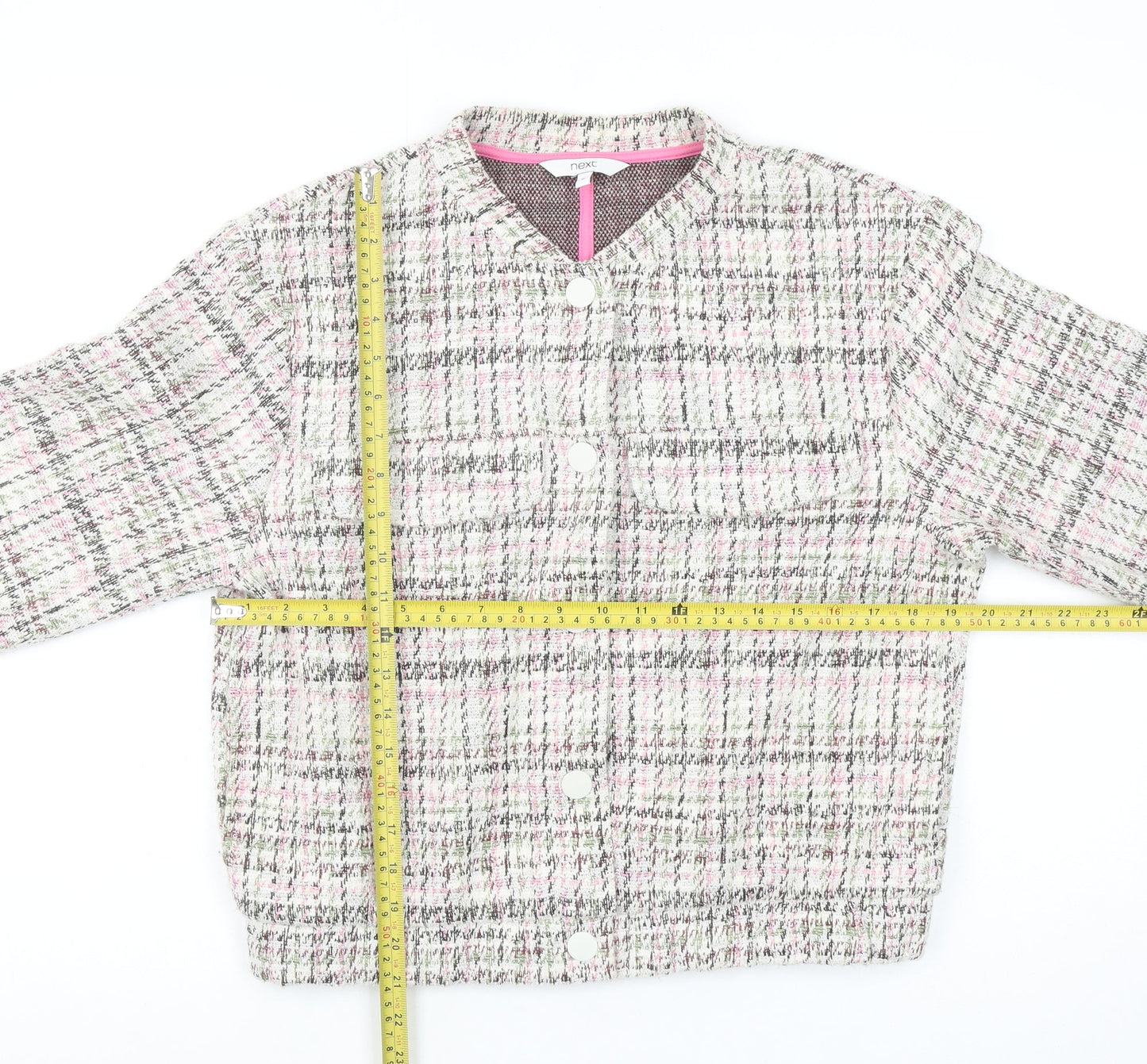 Womens UK Size 14 NEXT Multicoloured Basic Jacket