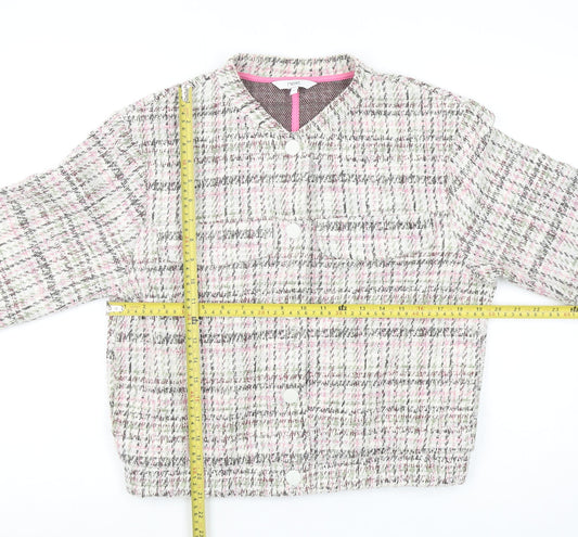 Womens UK Size 14 NEXT Multicoloured Basic Jacket