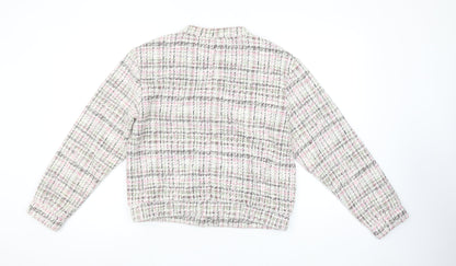 Womens UK Size 14 NEXT Multicoloured Basic Jacket
