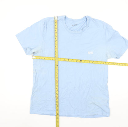 Mens UK Size L HUGO BOSS Blue  T-Shirt