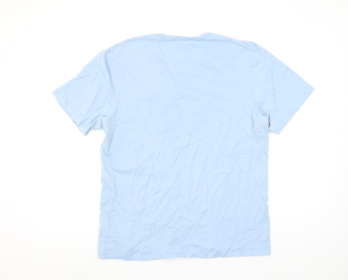 Mens UK Size L HUGO BOSS Blue  T-Shirt