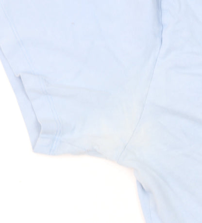Mens UK Size L HUGO BOSS Blue  T-Shirt