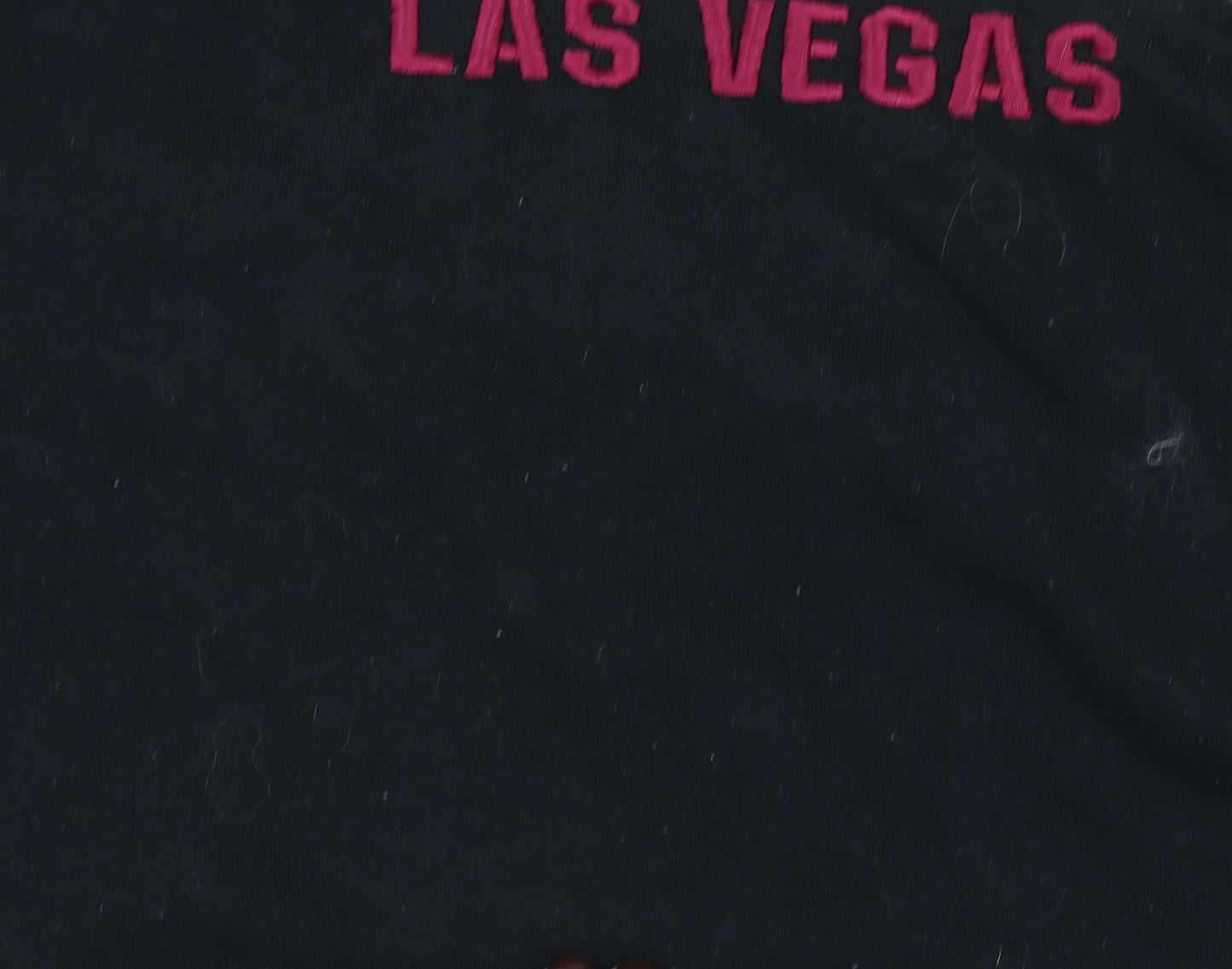Womens UK Size XL Mirage Las Vegas Black Pullover Hoodie