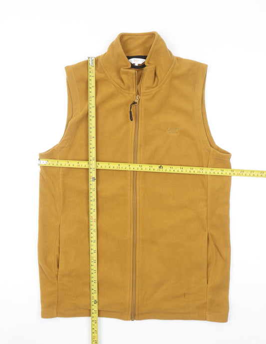 Mens UK Size S Cotton Traders Brown Bodywarmer