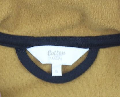 Mens UK Size S Cotton Traders Brown Bodywarmer