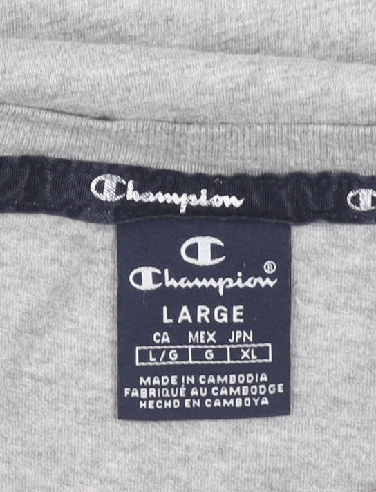 Mens UK Size L Champion Grey  T-Shirt