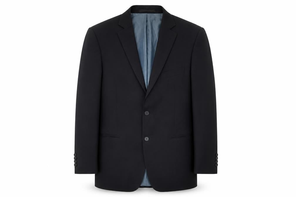 Mens UK Size 42 Marks and Spencer Regular Blue Suit Jacket