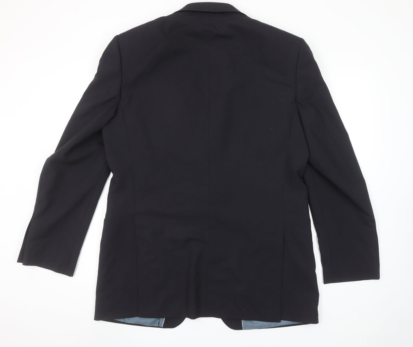 Mens UK Size 42 Marks and Spencer Regular Blue Suit Jacket