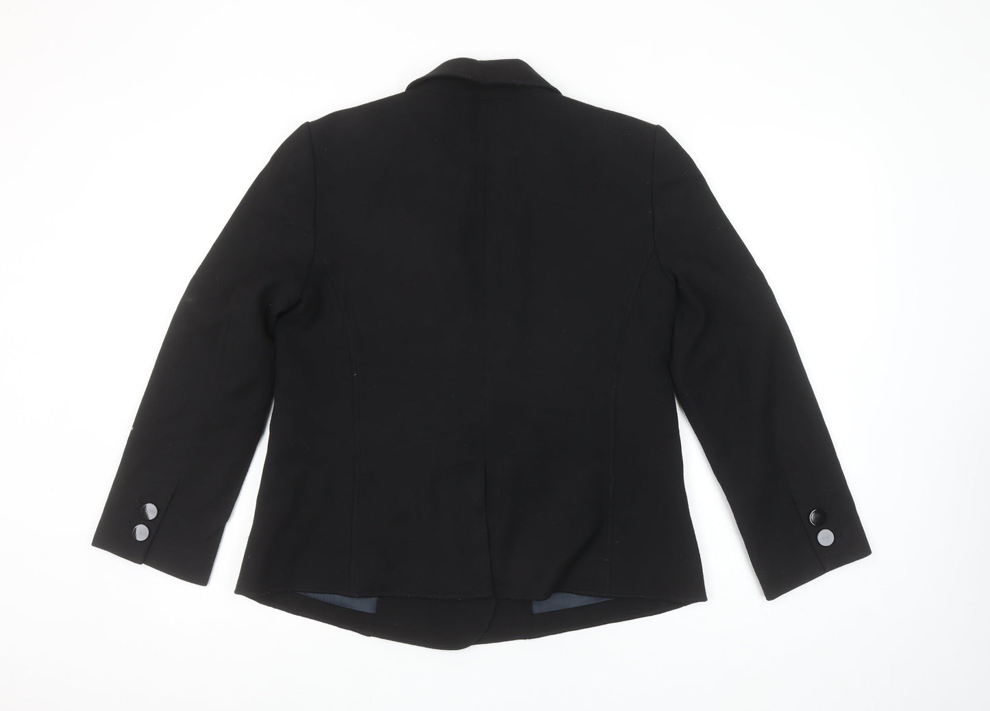 Womens UK Size 10 Ann Taylor LOFT Regular Black Blazer
