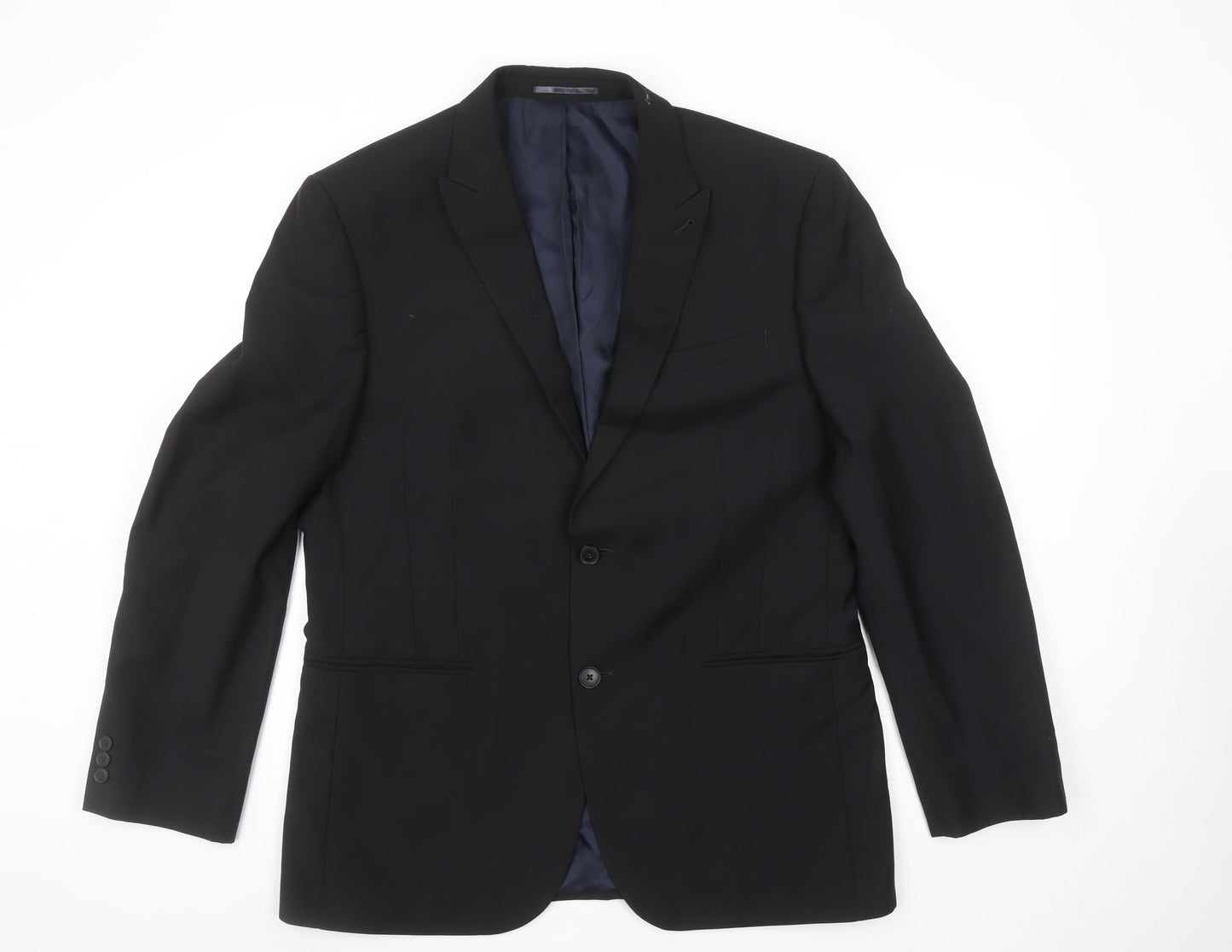 Mens UK Size 42 NEXT Regular Black Suit Jacket