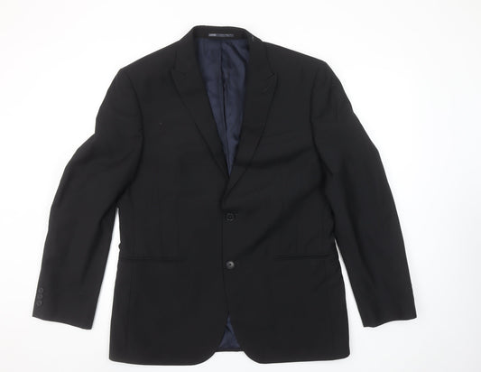 Mens UK Size 42 NEXT Regular Black Suit Jacket