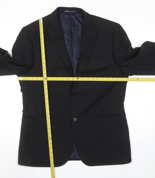 Mens UK Size 42 NEXT Regular Black Suit Jacket