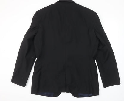 Mens UK Size 42 NEXT Regular Black Suit Jacket