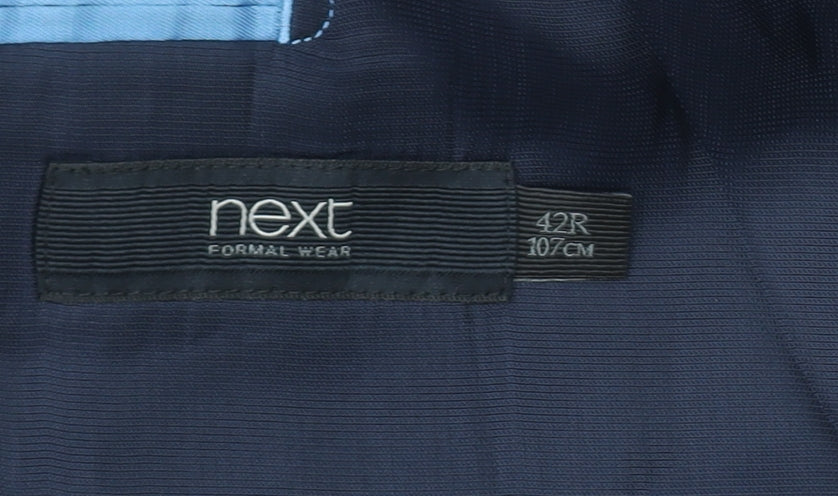 Mens UK Size 42 NEXT Regular Black Suit Jacket