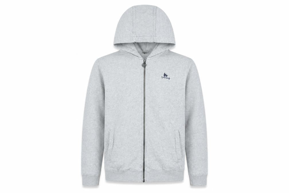 Money Boys Grey Full Zip Hoodie 14-15 Years Cotton Blend Casual