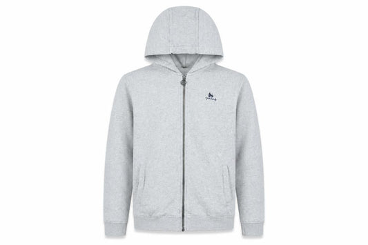 Money Boys Grey Full Zip Hoodie 14-15 Years Cotton Blend Casual