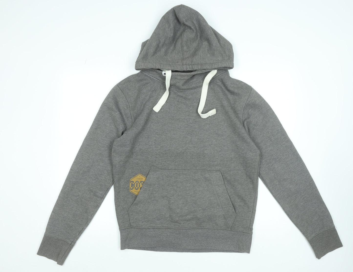 Mens UK Size L JACK & JONES Grey Pullover Hoodie