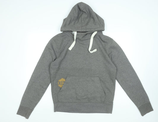Mens UK Size L JACK & JONES Grey Pullover Hoodie