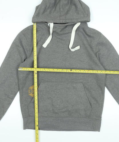 Mens UK Size L JACK & JONES Grey Pullover Hoodie