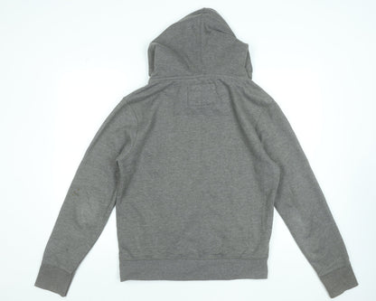 Mens UK Size L JACK & JONES Grey Pullover Hoodie