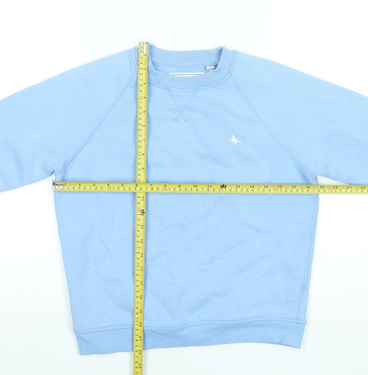 Womens UK Size 4 Jack Wills Blue Pullover Sweatshirt