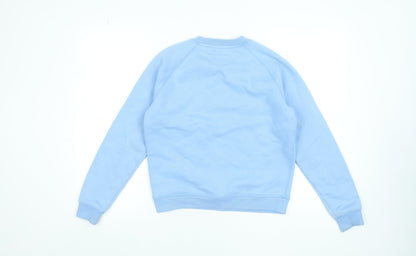 Womens UK Size 4 Jack Wills Blue Pullover Sweatshirt