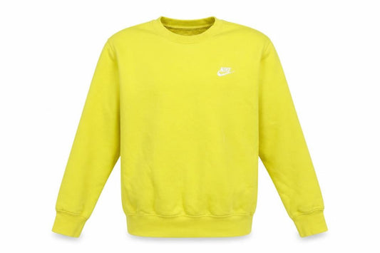 Mens UK Size S Nike Yellow Pullover Sweatshirt